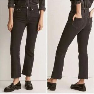 Madewell Cali Demi boot black sustainable size 27 normcore jeans
